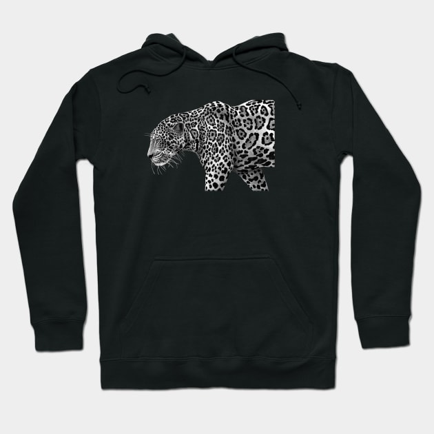 Jaguar Hoodie by Tim Jeffs Art